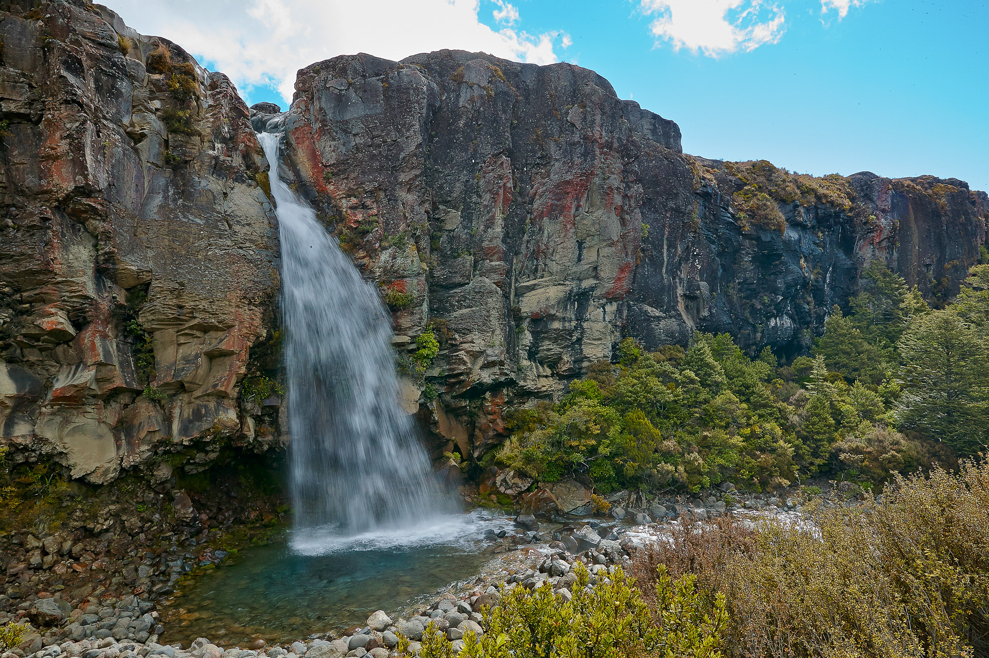 waterfall in Tongariro National Park